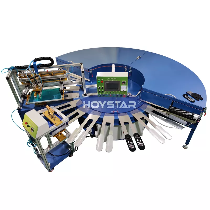 Αντιολισθητικό μηχάνημα μεταξοτυπίας κάλτσες